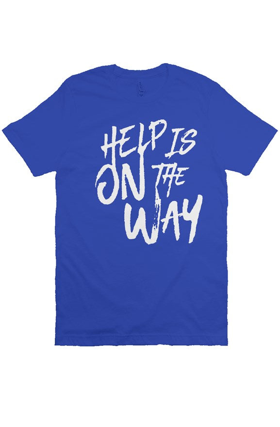 "Help Is On The Way" Short Sleeve T-Shirt (True Ro