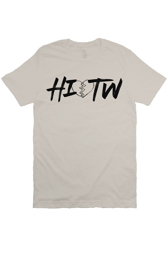 "HIOTW" Broken Heart Short Sleeve T-Shirt (Vintage