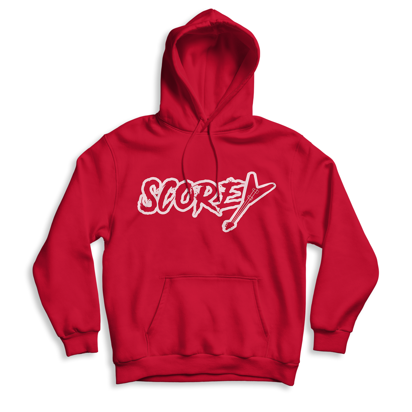 Scorey Logo Pullover Hoodie White Lettering