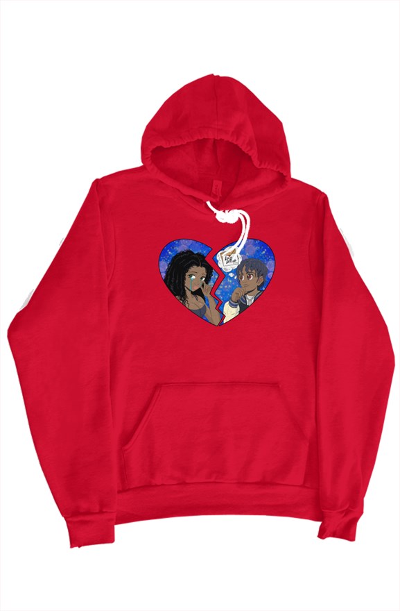 Red "Love Letter" Pullover Hoodie