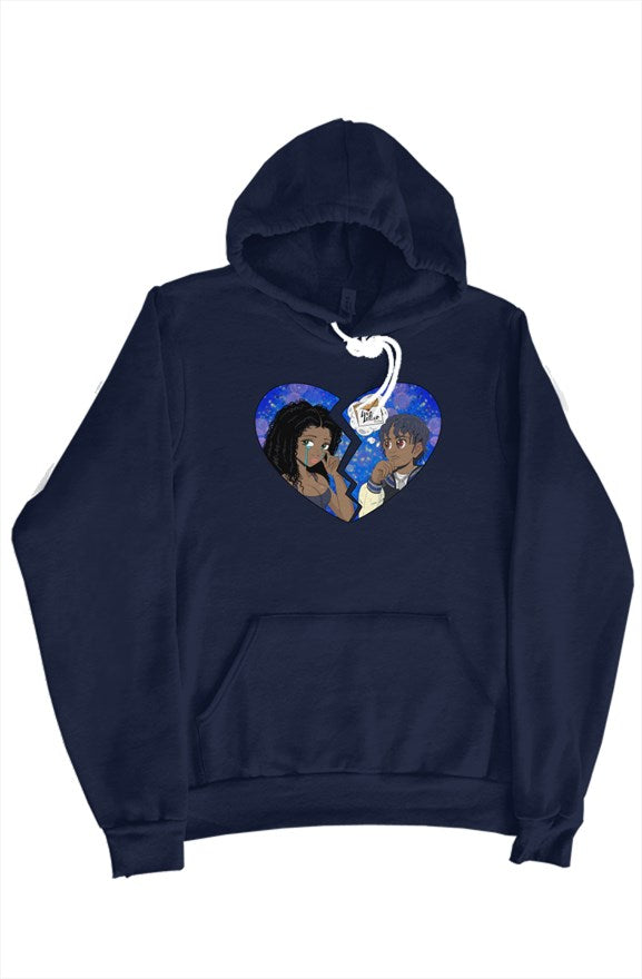 Navy "Love Letter" Pullover Hoodie