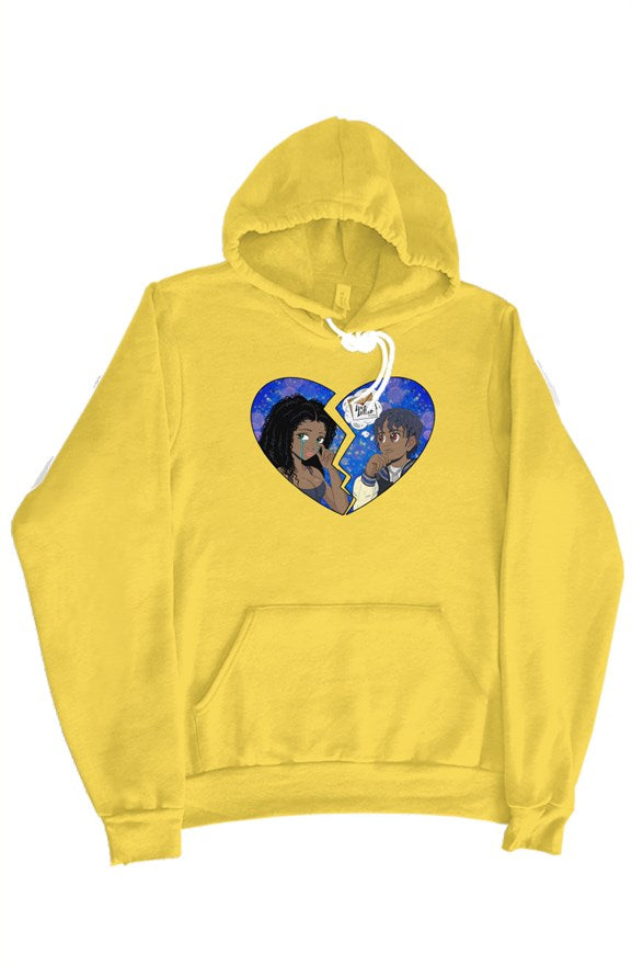 Yellow "Love Letter" Pullover Hoodie