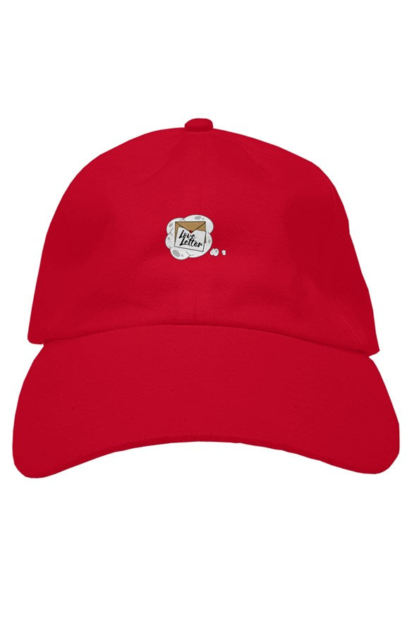 Red "Love Letter" Dad Hat