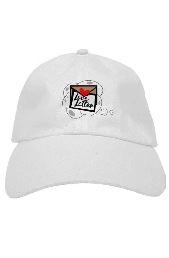 White "Love Letter" Dad Hat