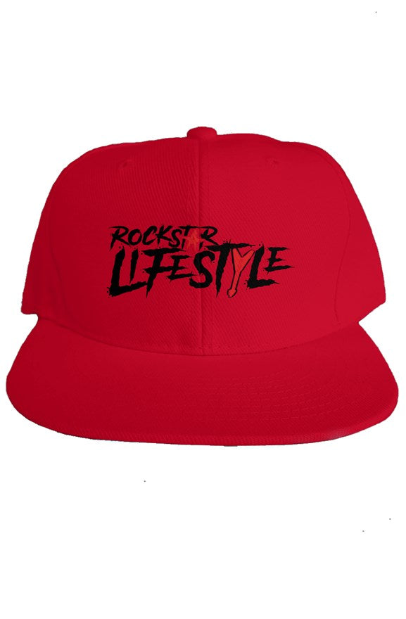 Rockstar Lifestyle Classic Snapback (Red)