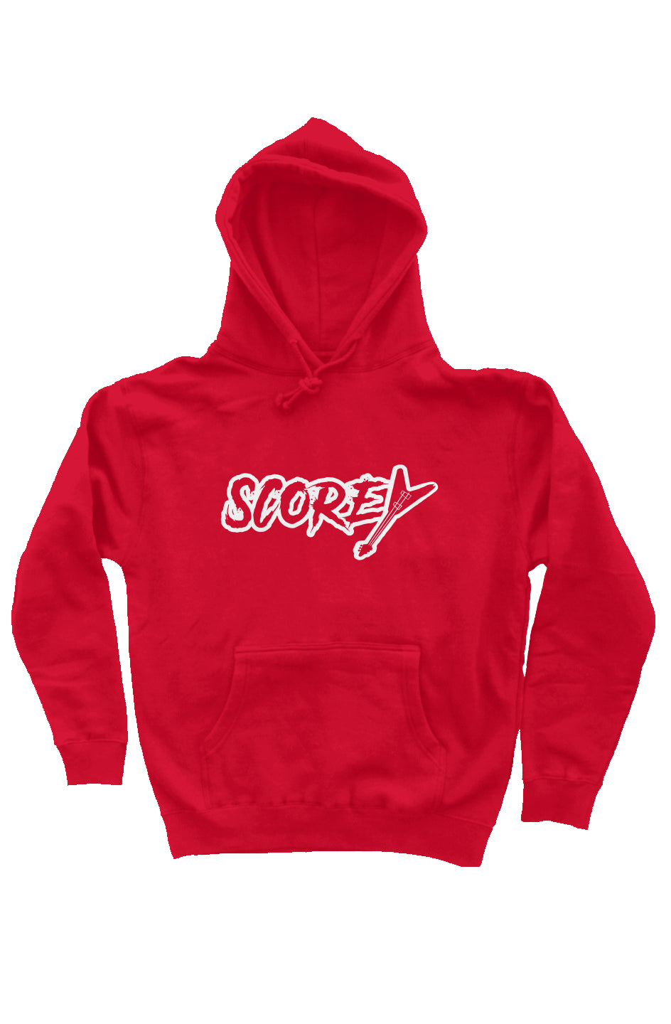 Scorey pullover hoodie Red