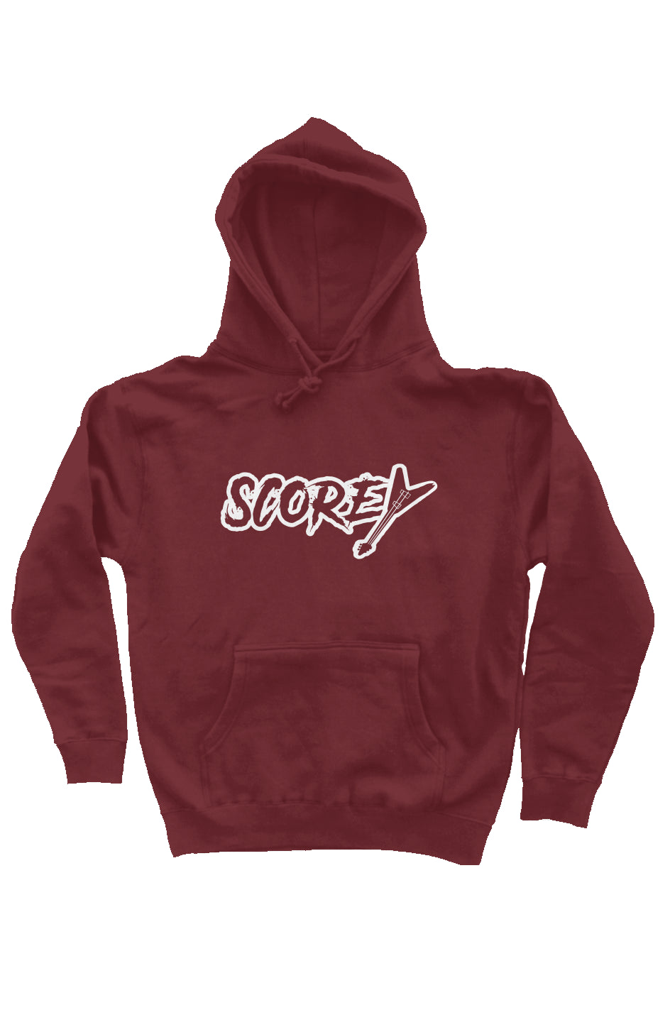 Scorey Pullover Hoodie Maroon