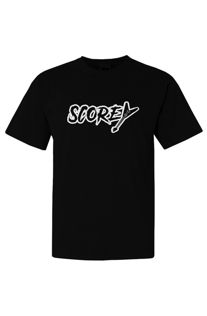 Scorey Logo Shirt Black/White Lettering