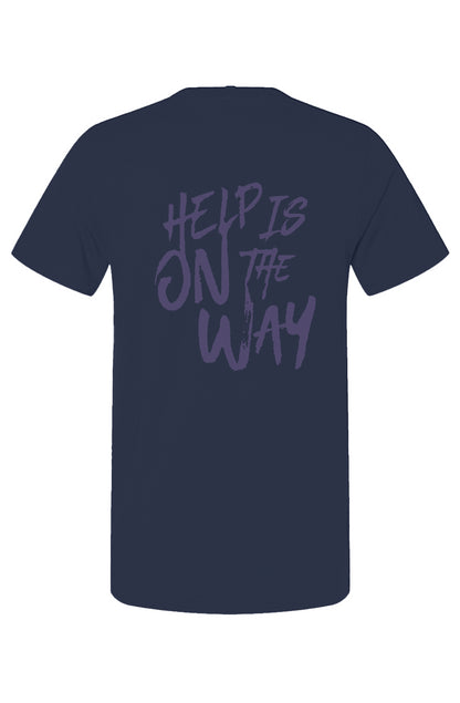 Help is on The Way (HIOTW) double-sided t-shirt
