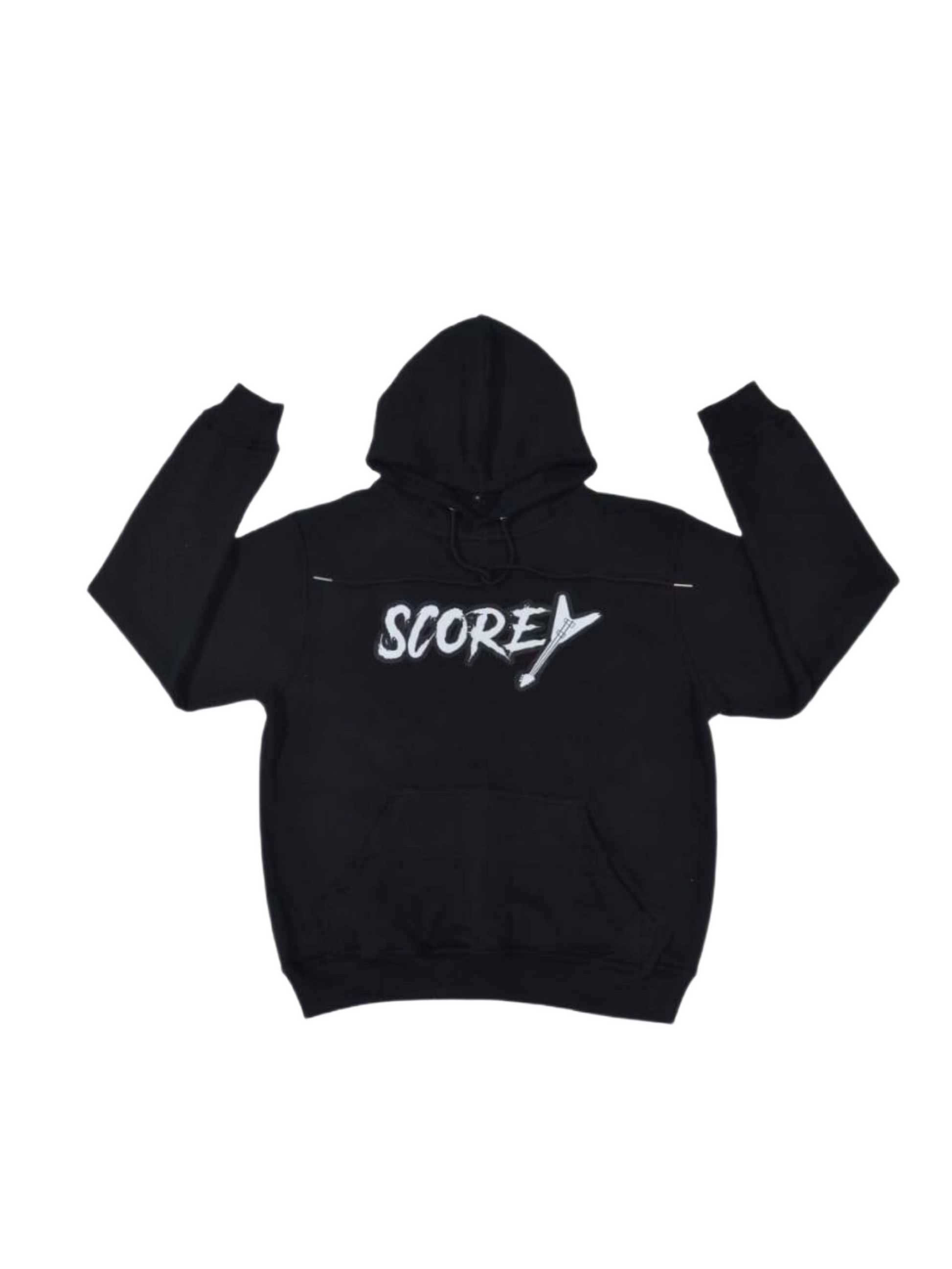 Black Scorey Logo hoodie