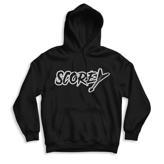 Scorey Logo Pullover Hoodie White Lettering
