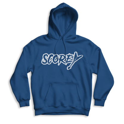 Scorey Logo Pullover Hoodie White Lettering