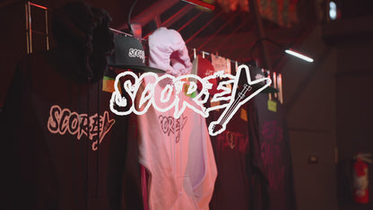 DISCOUNTED Black Scorey Logo Hat