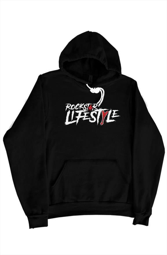 Black "Rockstar Lifestyle" Pullover Hoodie